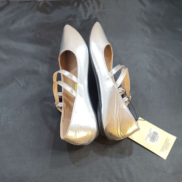 BRAND NEW CHARLES ALBERT DOUBLE ADJUSTABLE BUCKLE STRAP FLAT SHOE - Picture 9 of 13